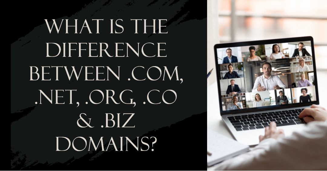 Blazehost | What is the difference between .COM, .NET, .ORG, .CO & .BIZ Domains?
